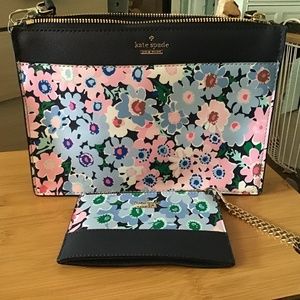 Kate Spade floral crossbody